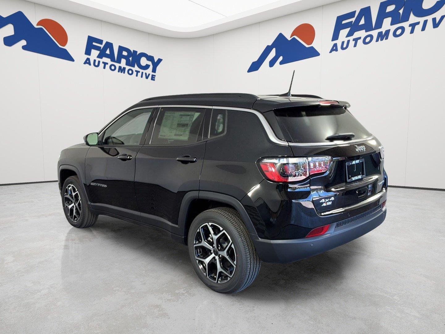 New 2026 Diamond Black Crystal Pearlcoat Jeep Limited image 7