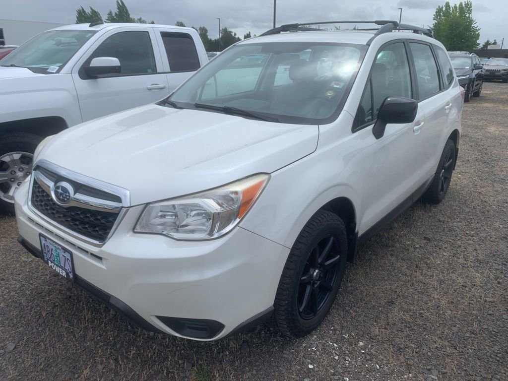 Used 2015 Satin White Pearl Subaru 2.5i image 1
