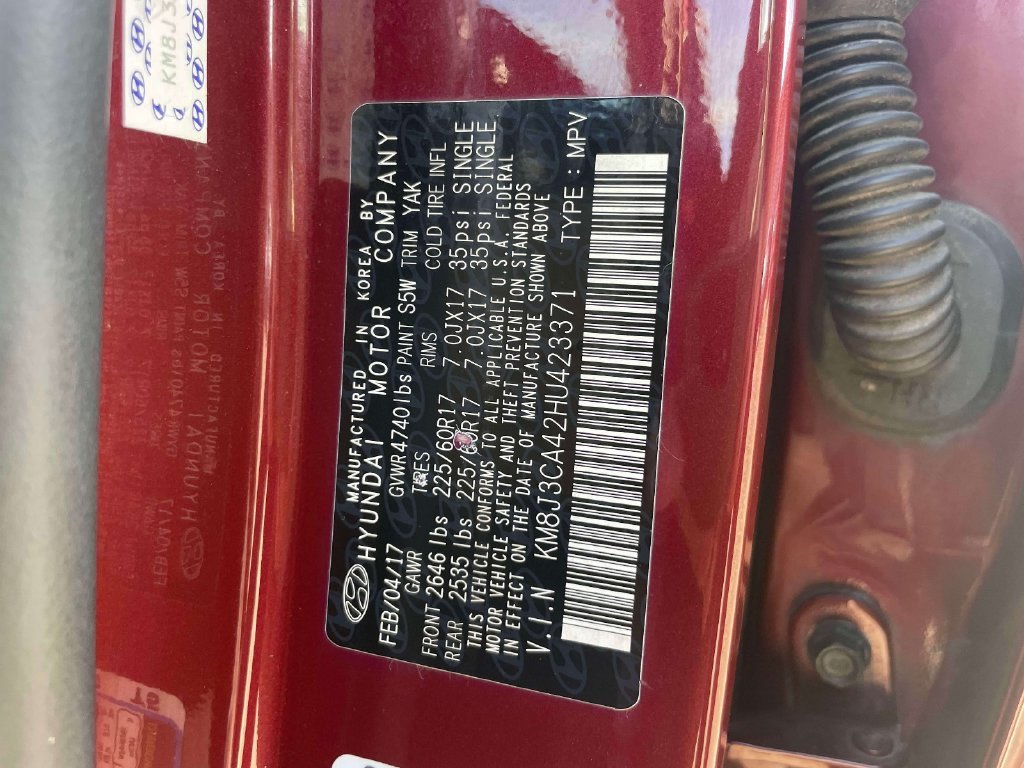 Used 2017 Red Hyundai SE Plus image 34