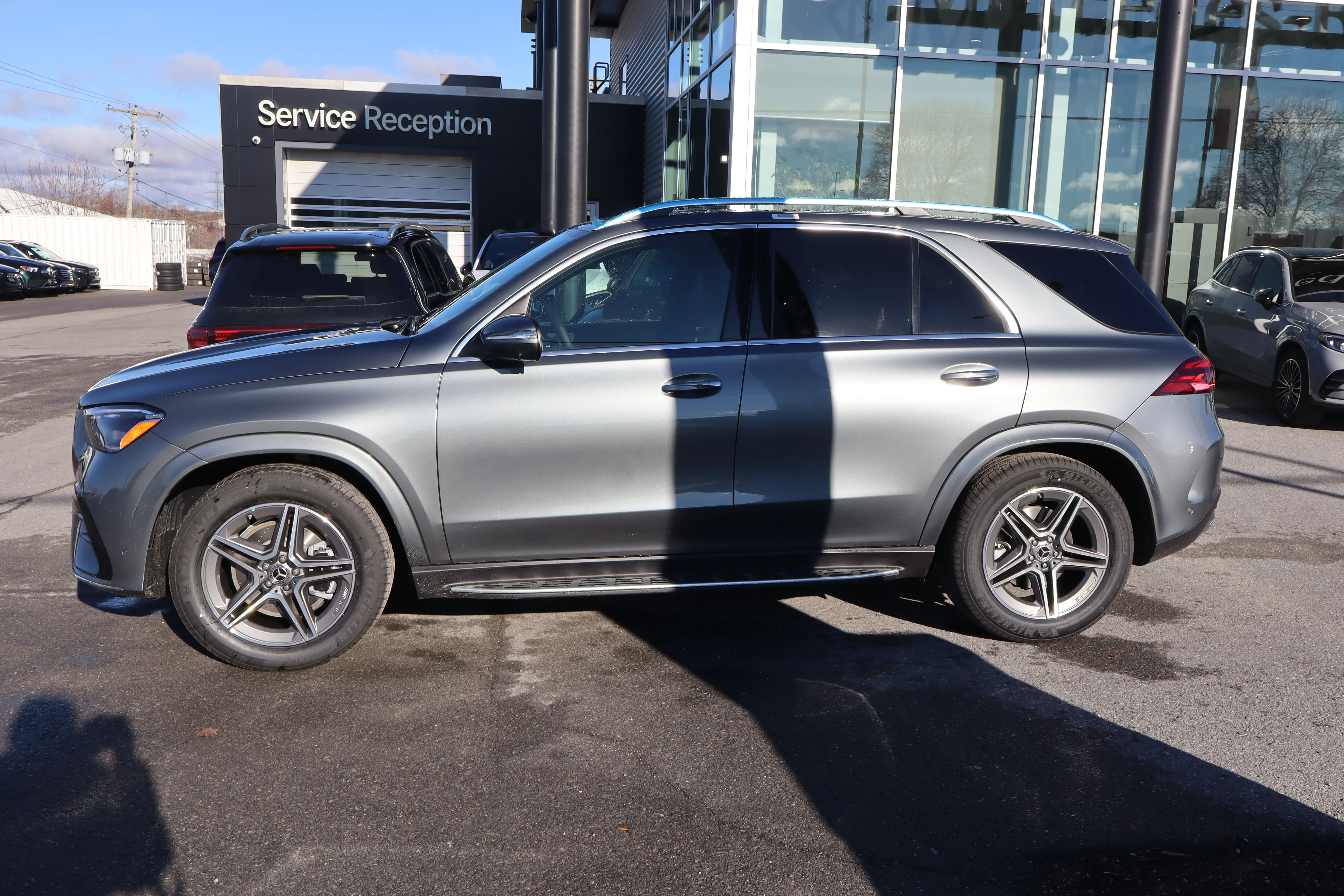 New 2026 Grey Mercedes-Benz Gle 350 4matic Suv image 3