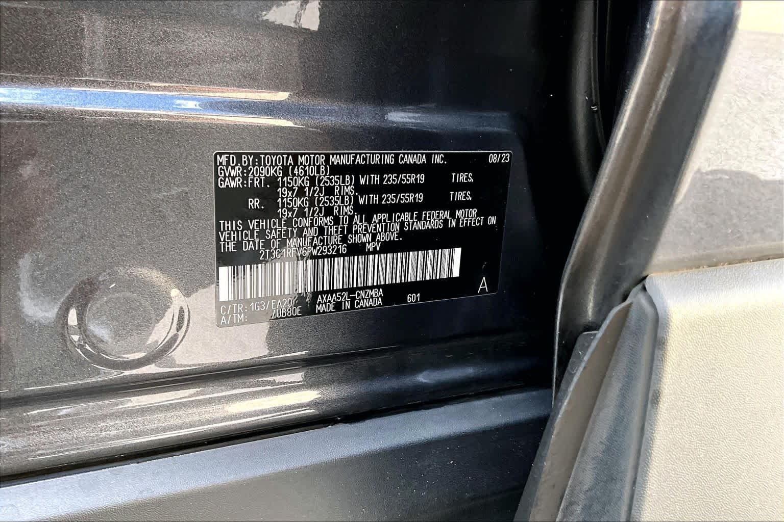 Certified Used 2023 Magnetic Gray Metallic Toyota XLE Premium image 34