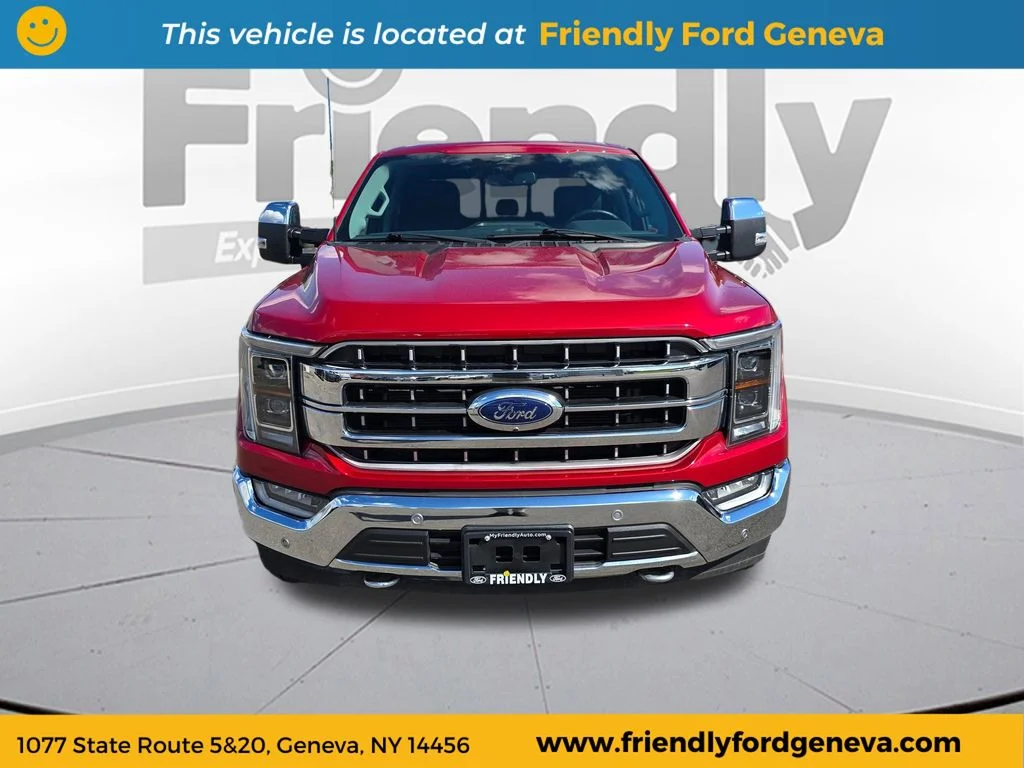 Used 2023 Red Ford Lariat image 2