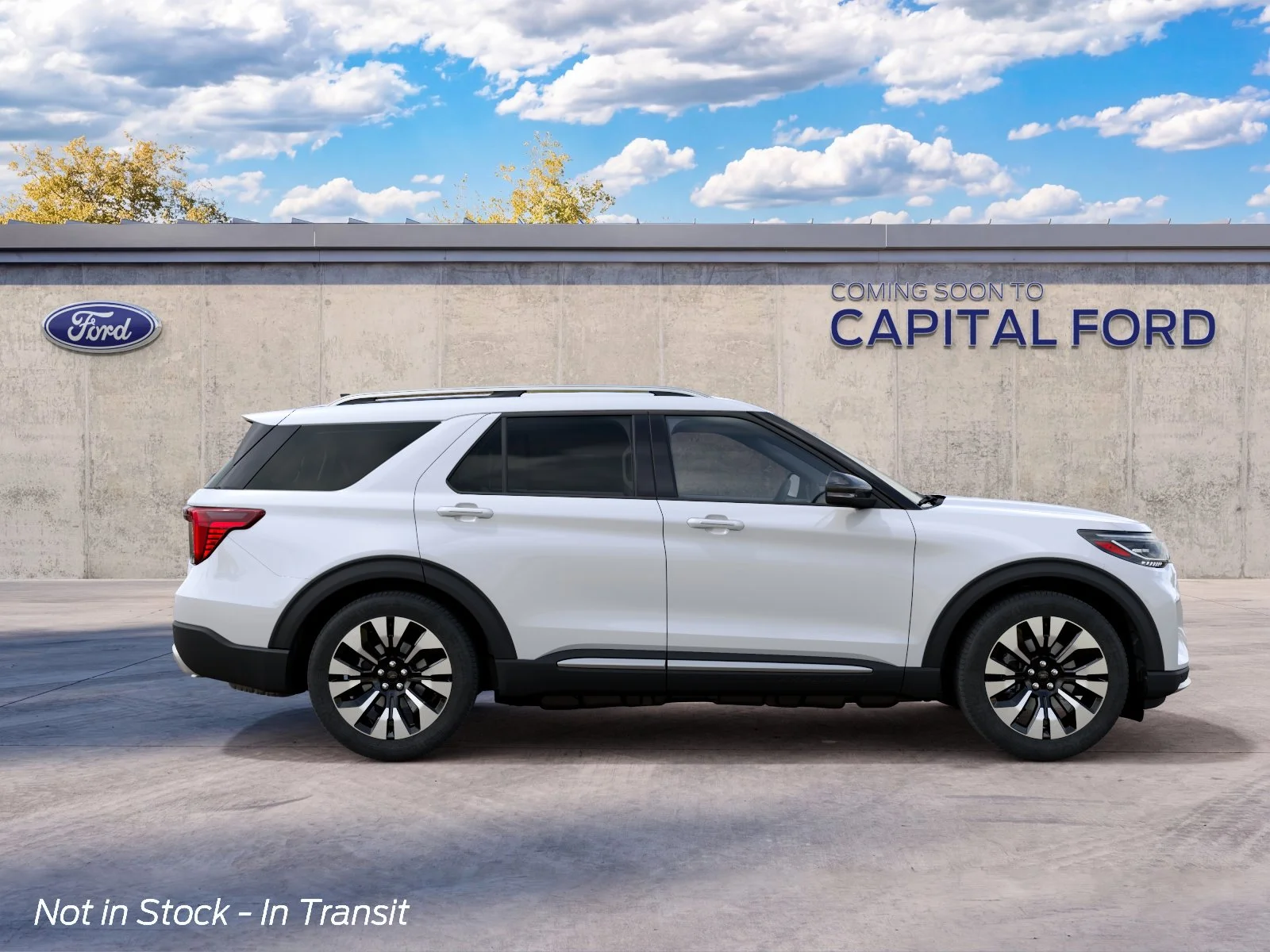 New 2027 Star White Metallic Tri-Coat Ford Platinum™ image 33