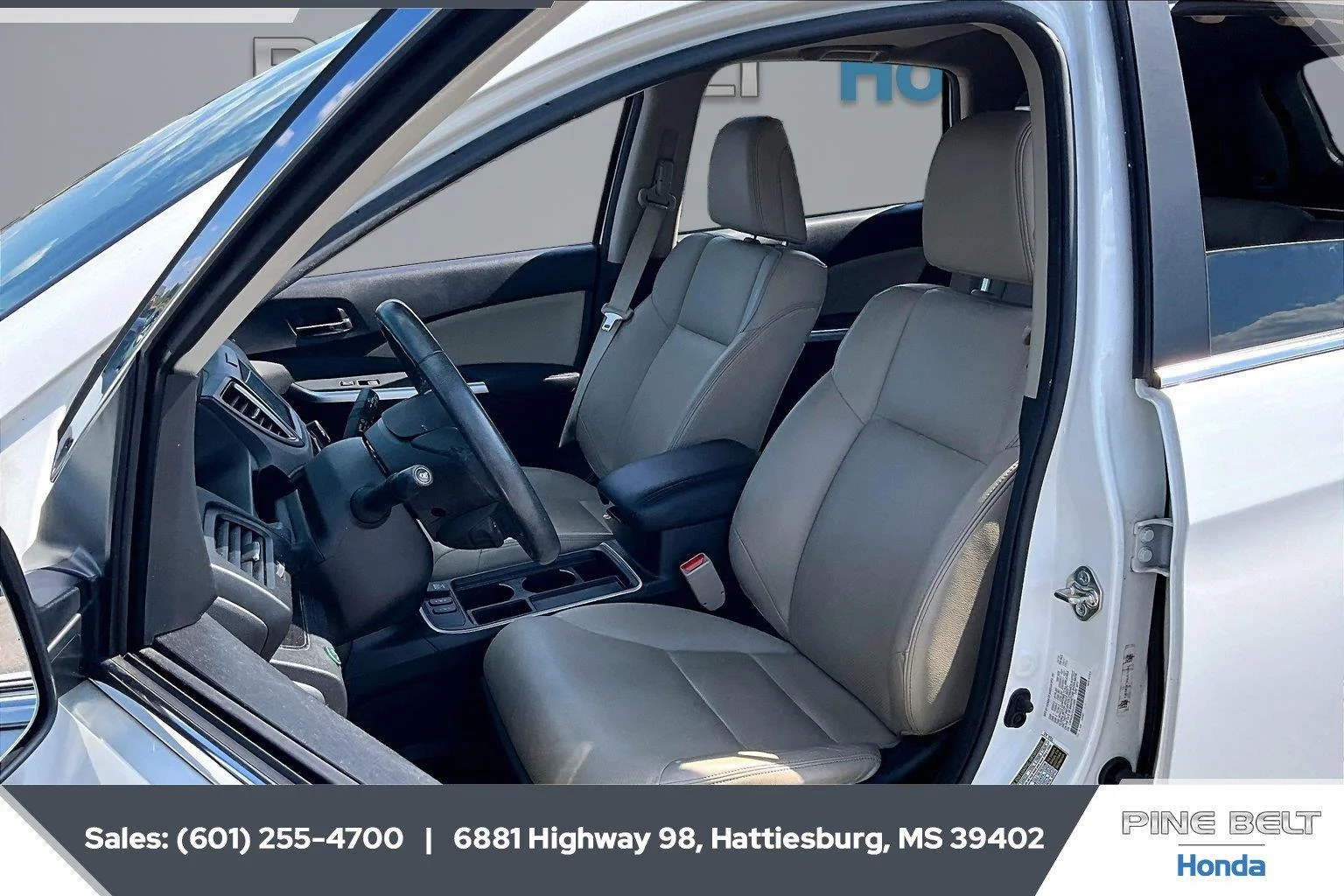 Used 2016 White Diamond Pearl Honda EX-L image 18