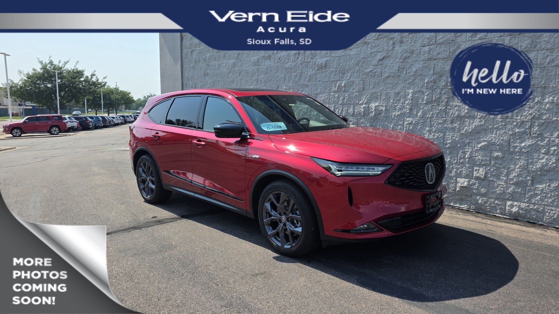 Certified Used 2023 Performance Red Pearl Acura w/A-Spec Package image 1