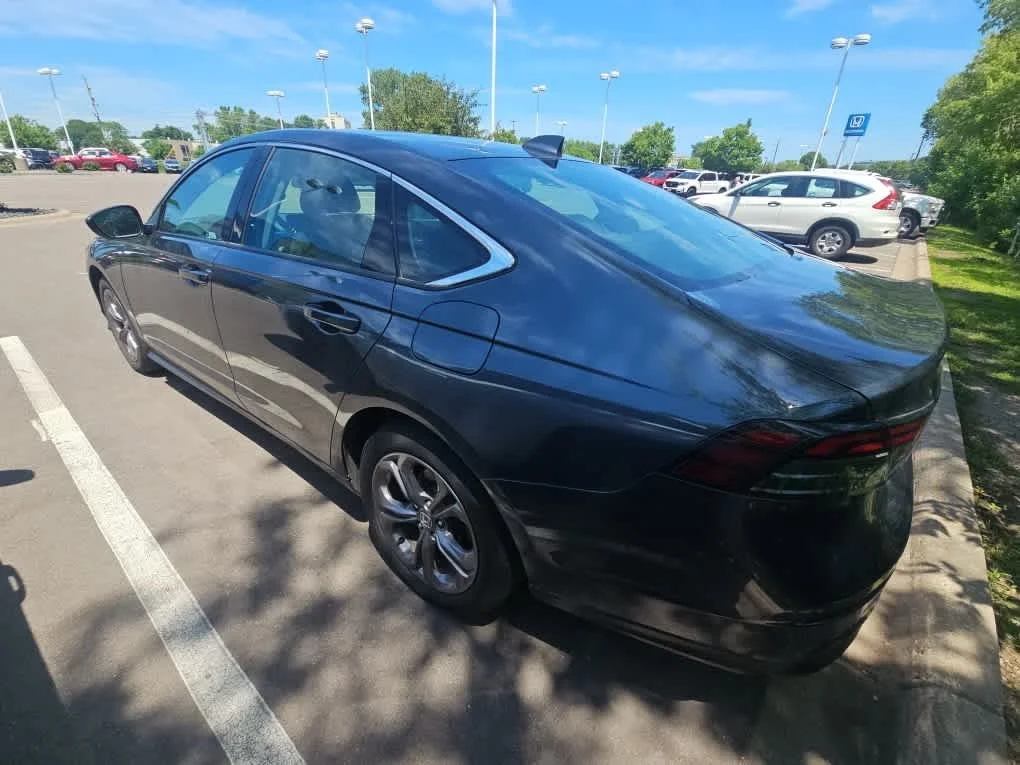Certified Used 2024 Meteorite Gray Metallic Honda EX image 6