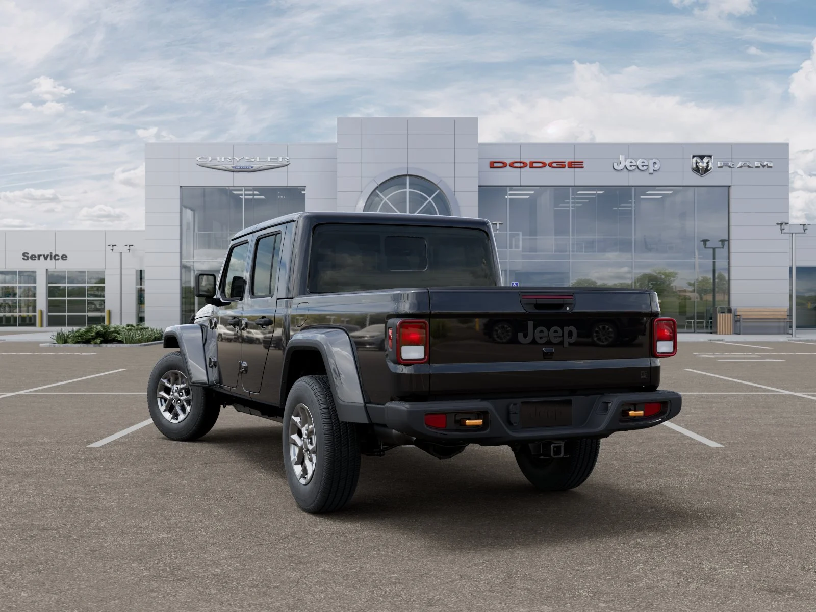 New 2026 Black Clear-Coat Exterior Paint Jeep 85th Anniversary Edition image 31