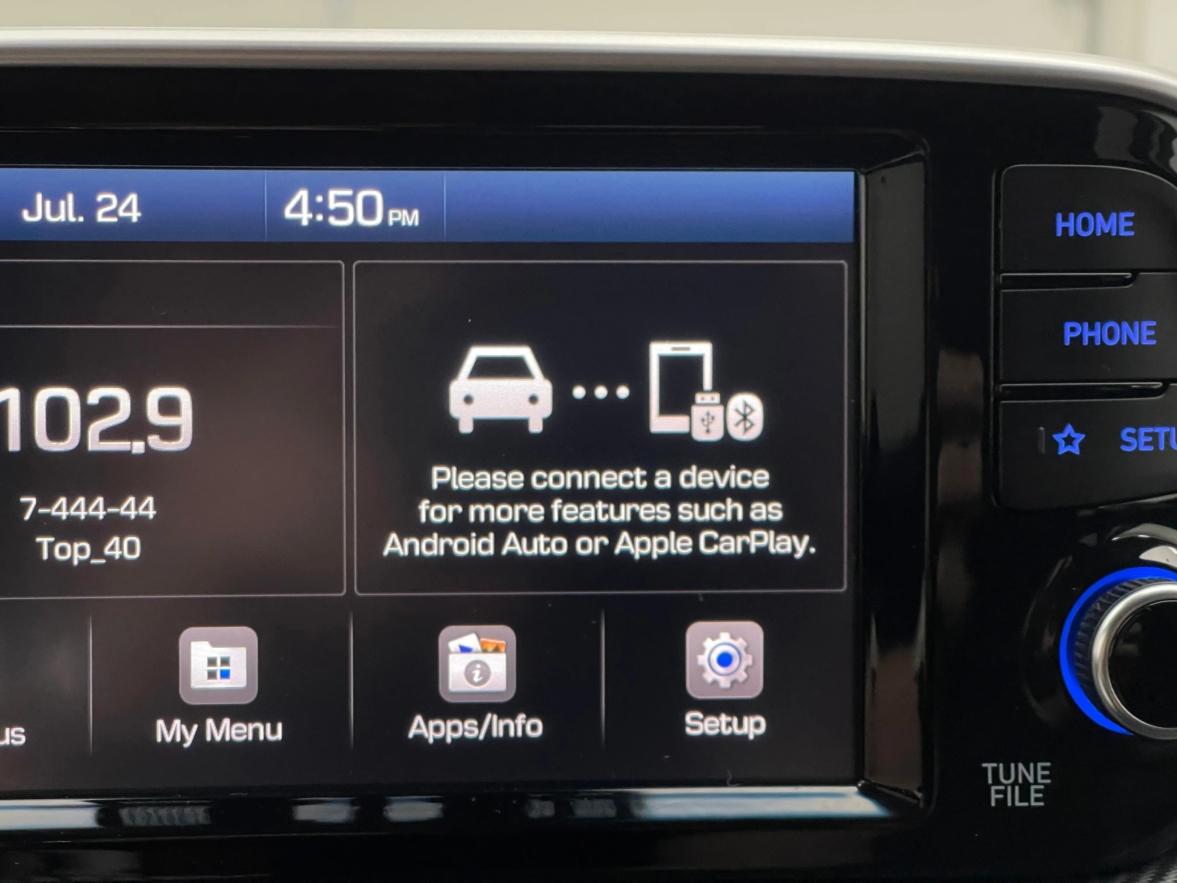 Used 2021 Dusk Blue Hyundai SE image 21