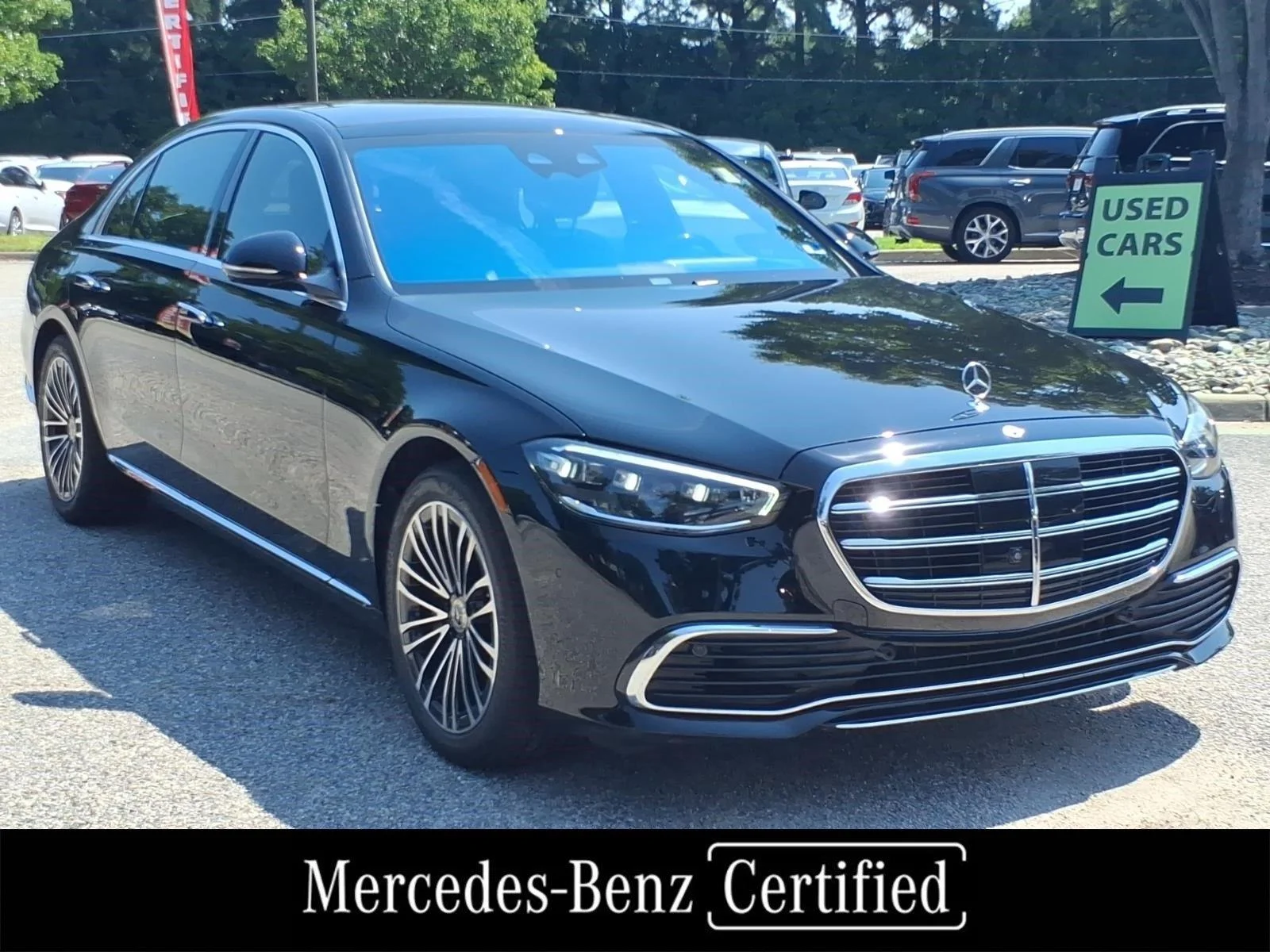 Certified Used 2024 Black Mercedes-Benz S 580 image 5