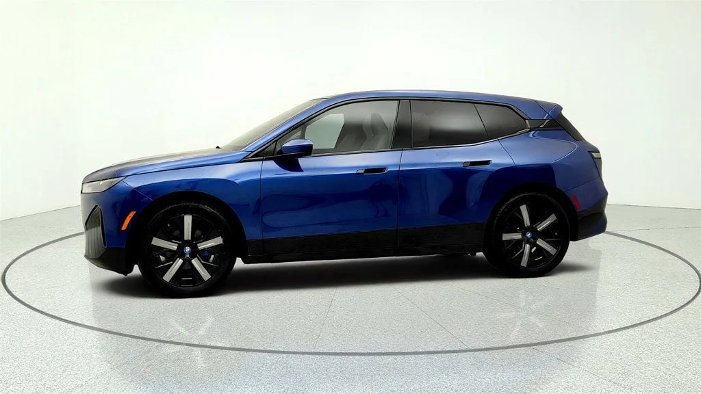 Used 2025 Phytonic Blue Metallic BMW xDrive50 SAV w/ Sport Package & Driving Assist Pro image 8
