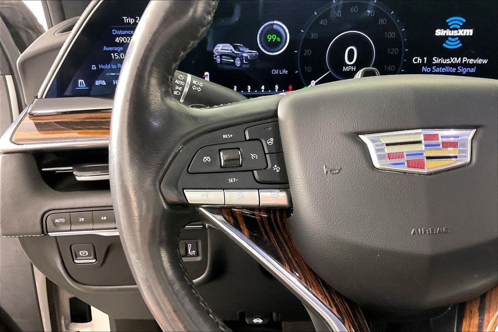 Used 2023 White Cadillac Premium Luxury image 10