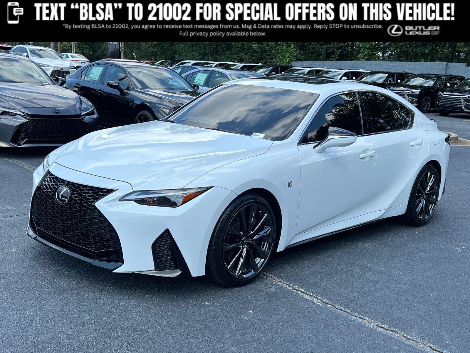 Used 2023 Ultra White Lexus I350 F SPORT image 1