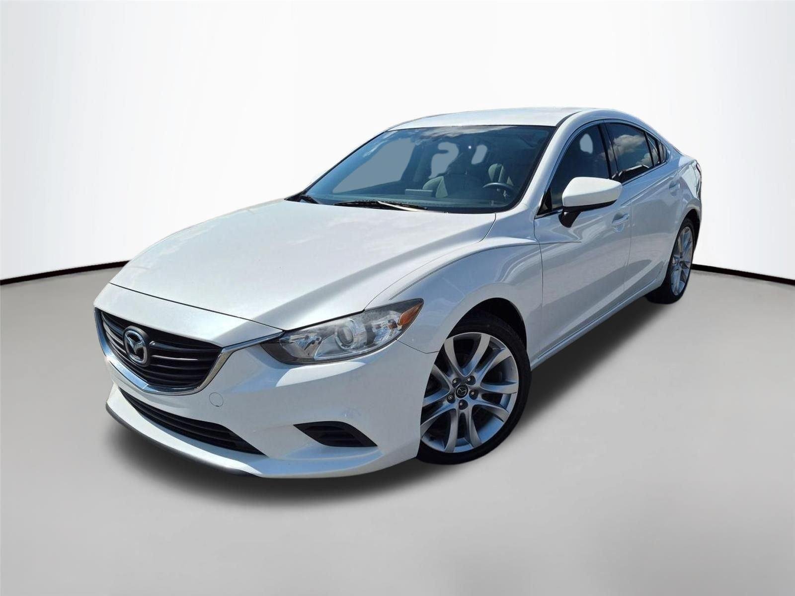 Used 2016 Snowflake White Pearl Mica Mazda i Touring image 1