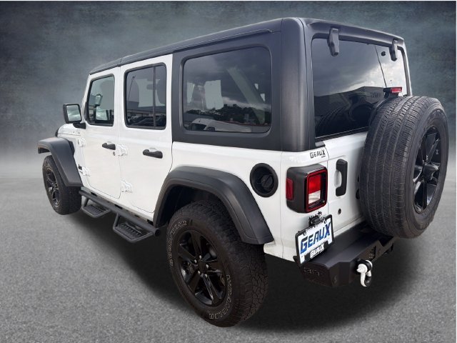 Used 2020 White Jeep Unlimited Sport Altitude image 5
