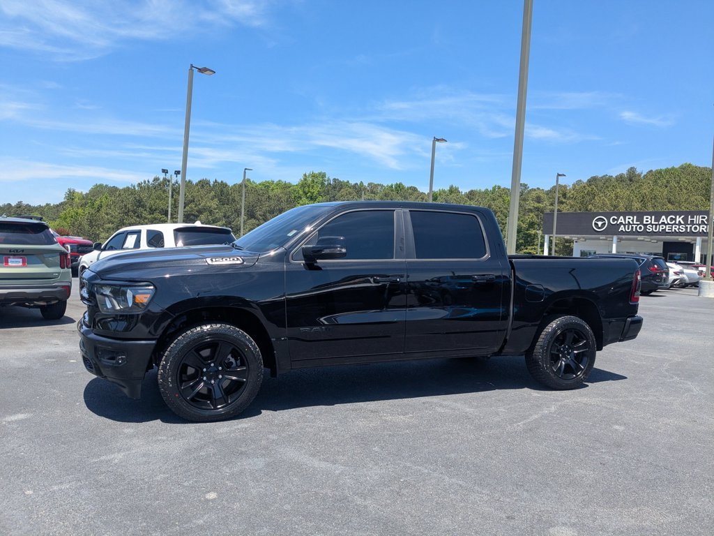 Used 2023 Diamond Black Crystal Pearlcoat Ram Big Horn image 8