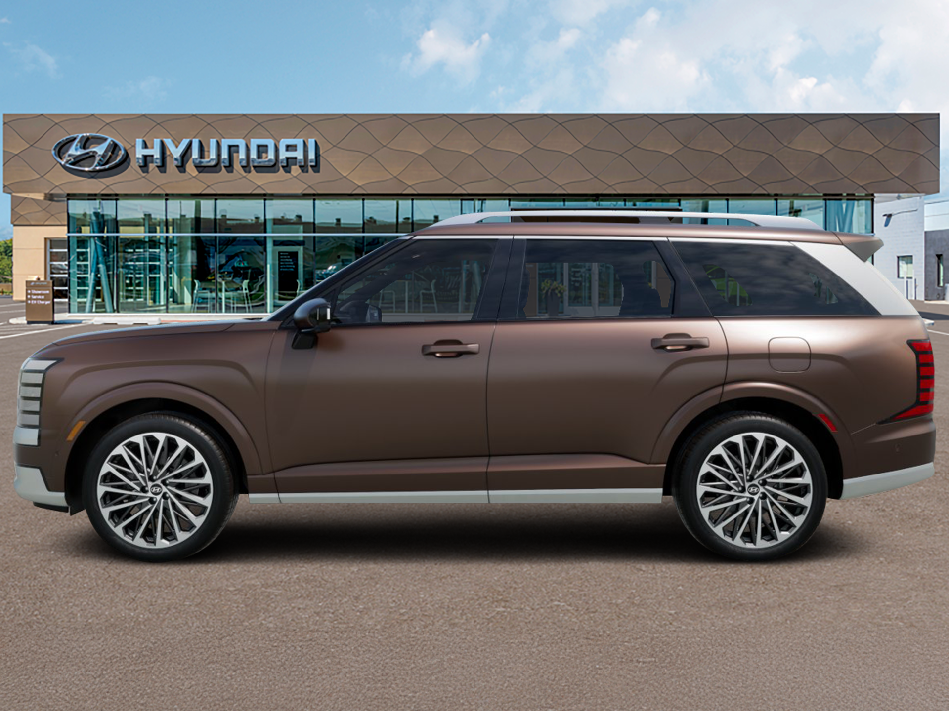 New 2027 Earthy Brass Matte Hyundai Calligraphy AWD image 3