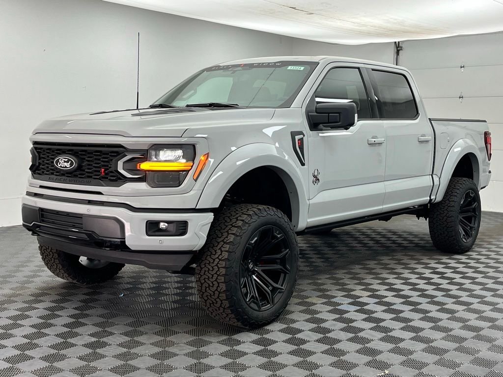 New 2026 White Ford XLT Black Widow Lifted Truck image 15