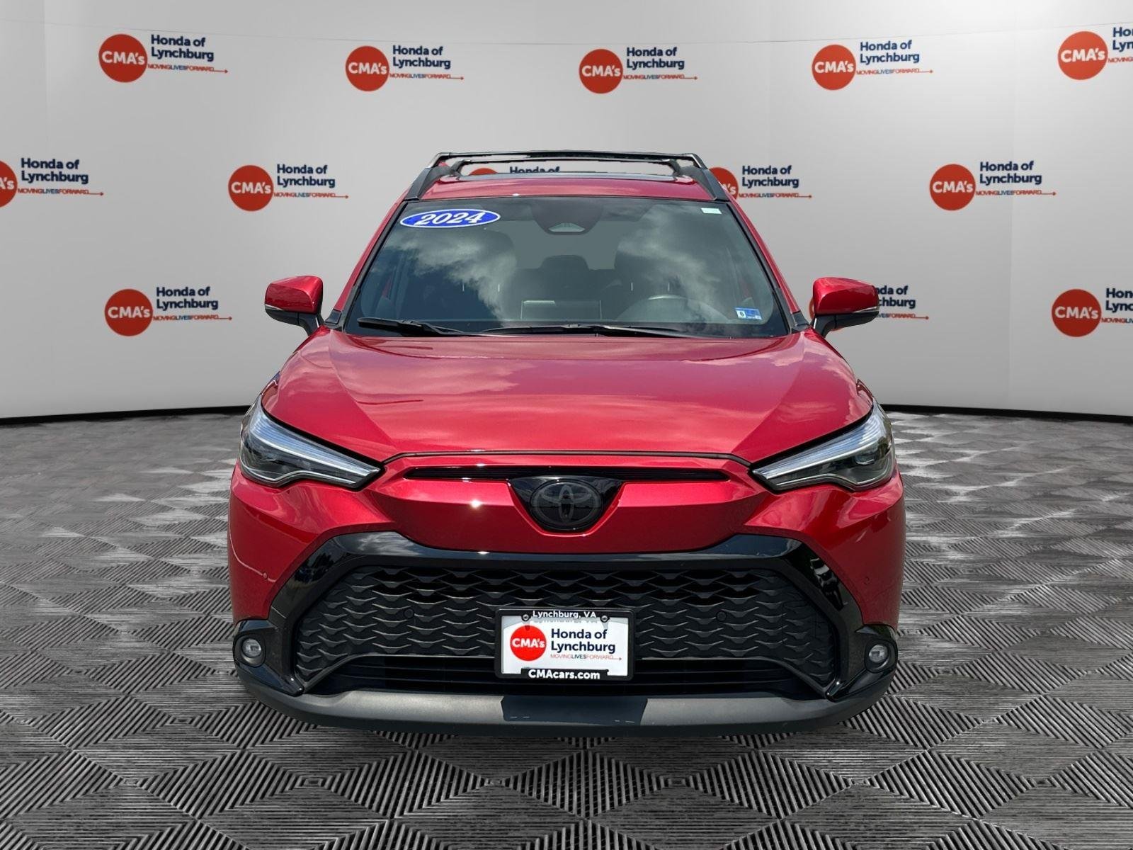 Used 2024 Barcelona Red Metallic Toyota Hybrid XSE image 8