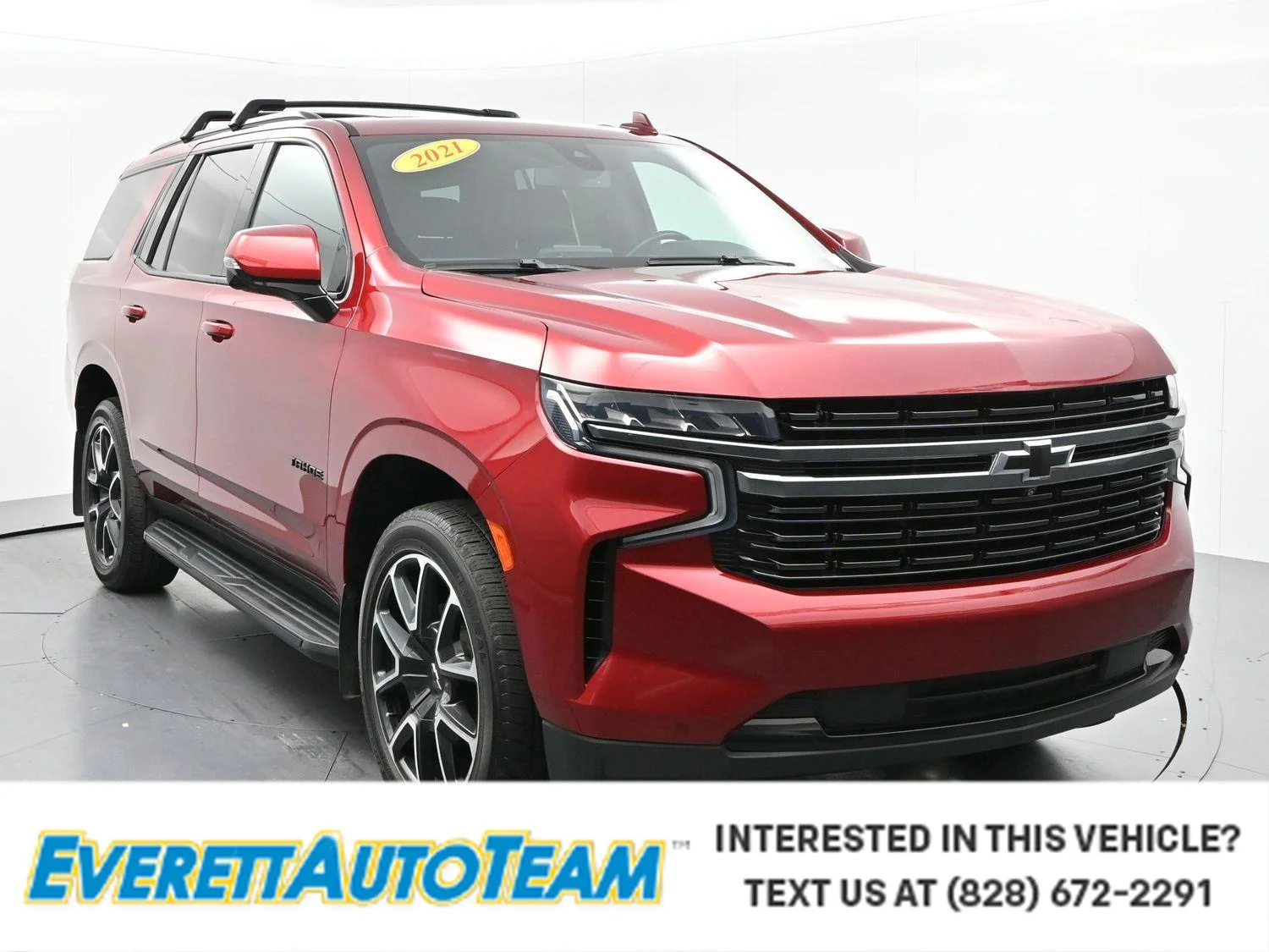 Used 2021 CHERRY RED TINTCOAT Chevrolet RST image 1