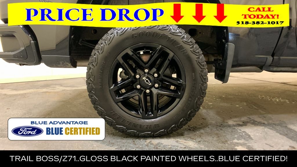 Certified Used 2024 Black Chevrolet Custom Trail Boss image 15