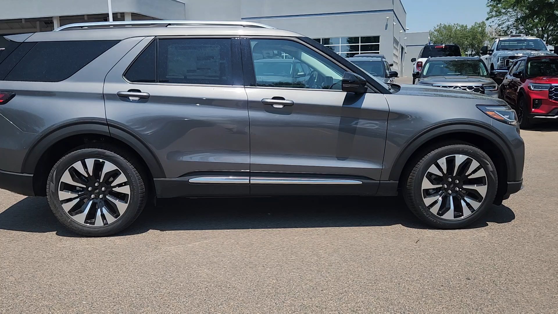 New 2026 Carbonized Gray Metallic Ford Platinum image 11