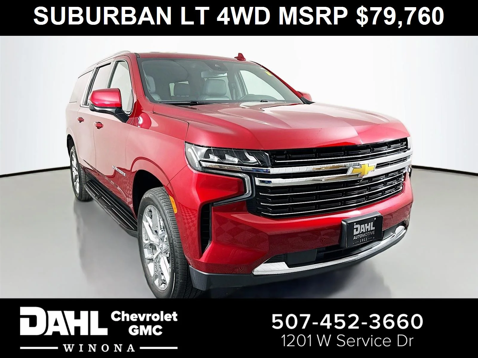 Used 2024 Radiant Red Tintcoat Chevrolet LT image 1