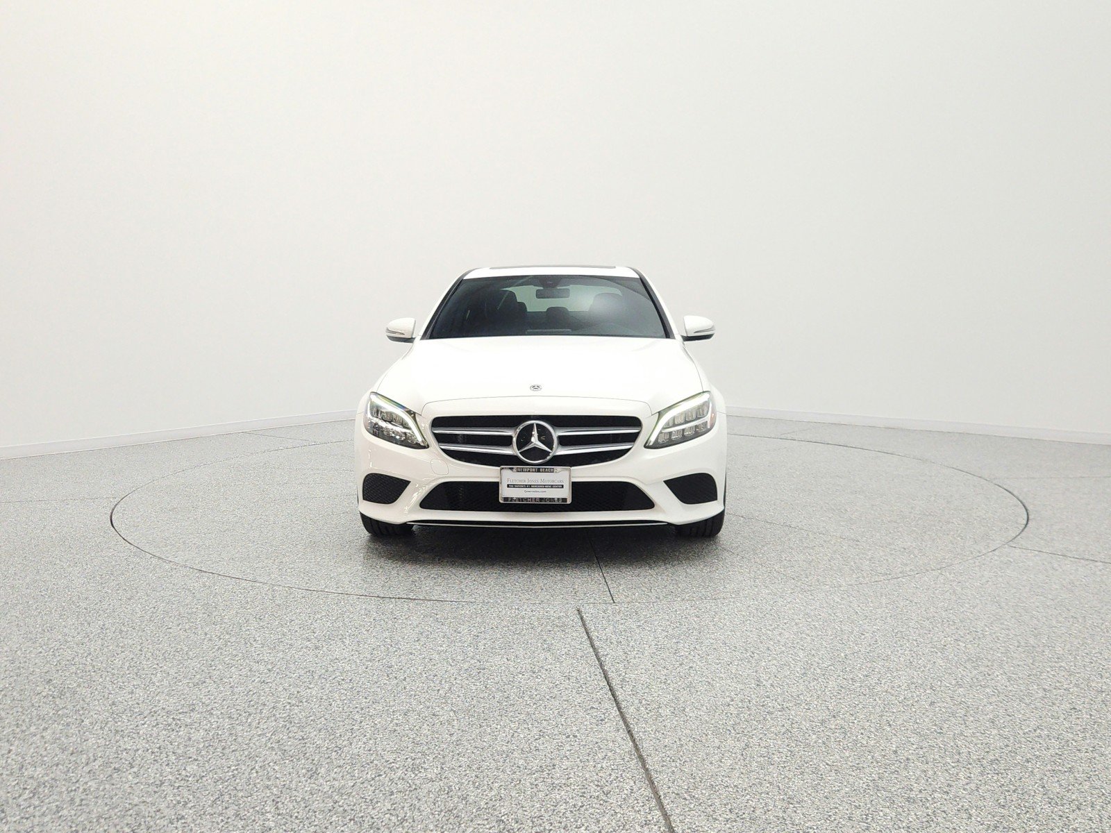 Certified Used 2021 Polar White Mercedes-Benz C 300 Sedan image 2