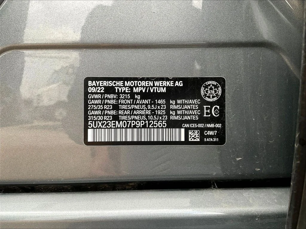 Used 2023 Skyscraper Gray Metallic BMW xDrive40i image 19