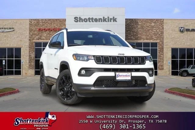 New 2026 Bright White Clear-Coat Exterior Paint Jeep Latitude image 1