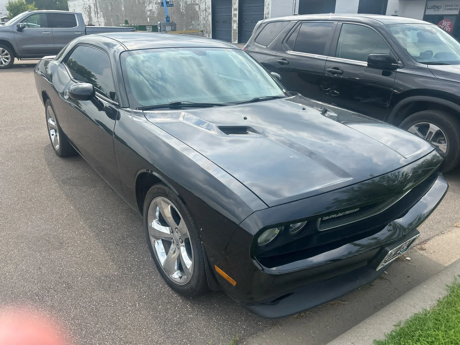 Used 2014 Black Clearcoat Dodge SXT image 2