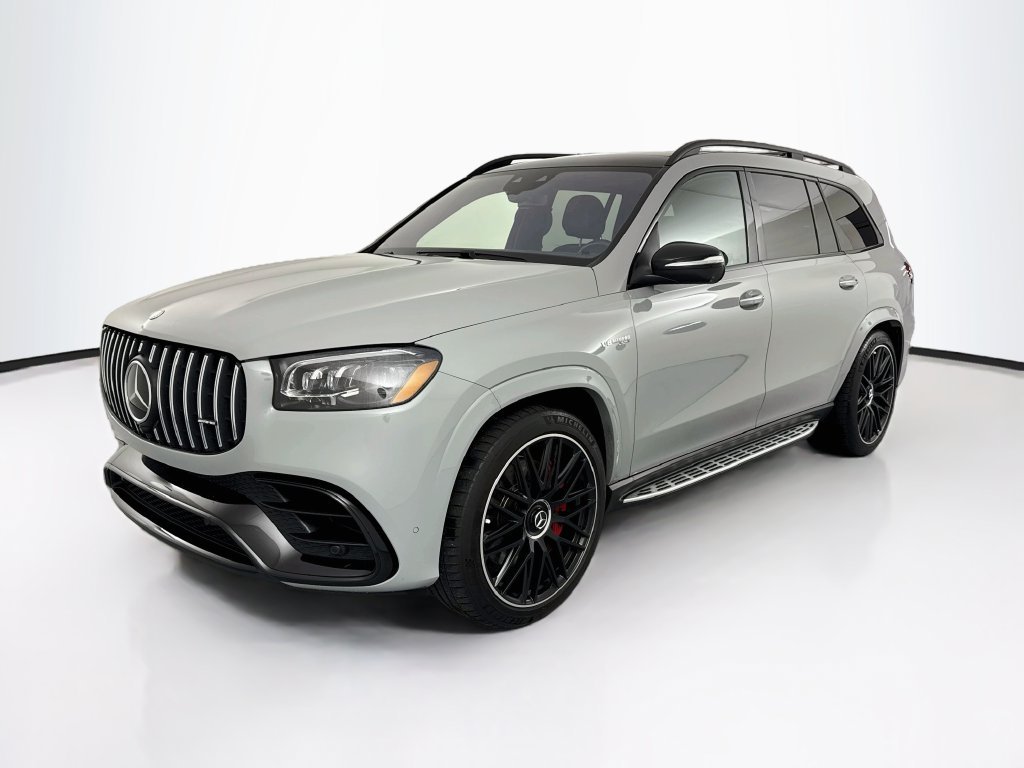 Used 2024 Gray Mercedes-Benz GLS 63 AMG® image 1