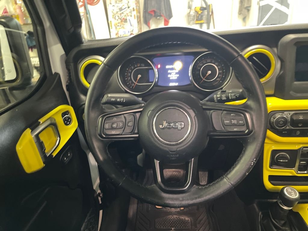 Used 2020 White Jeep Unlimited Sport S image 18