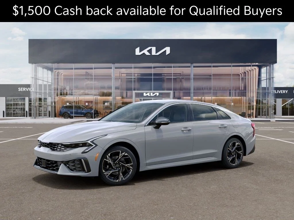 New 2026 Wolf Gray Kia GT-Line FWD image 3