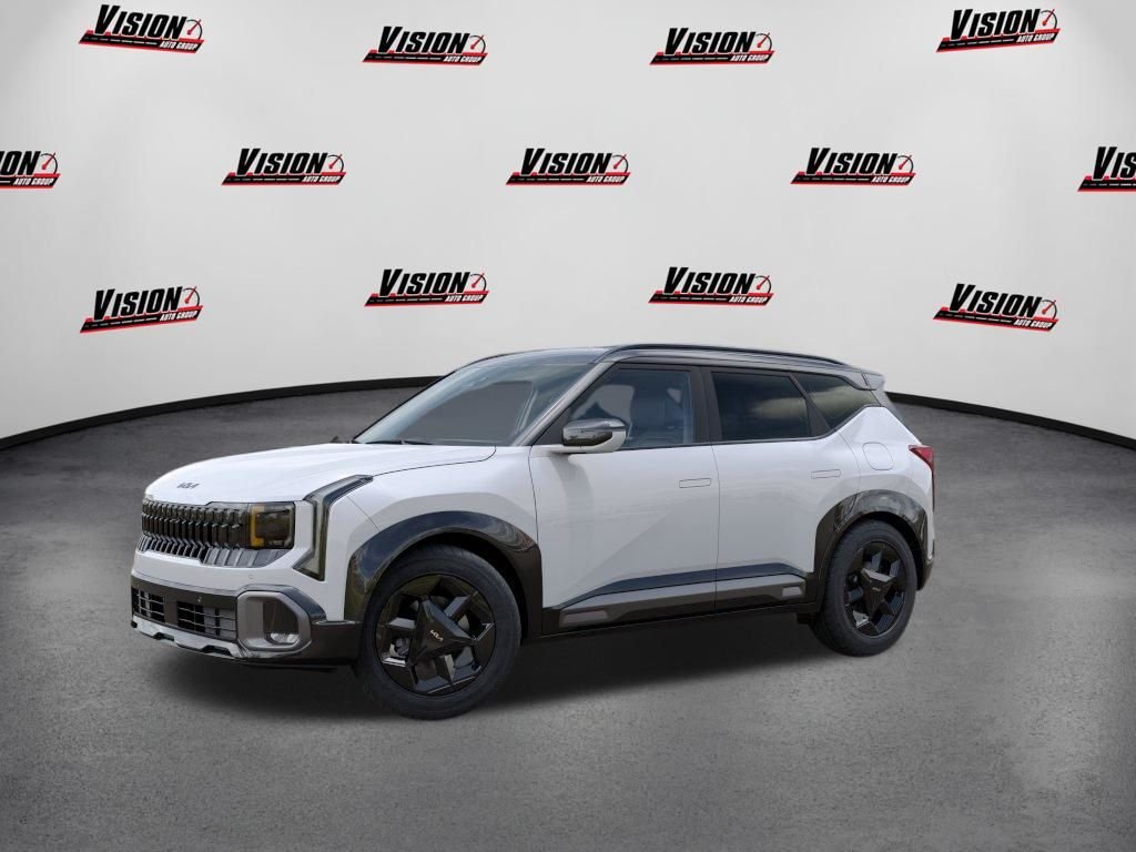 New 2027 Snow White Pearl / Black Roof Kia X-Line S image 3