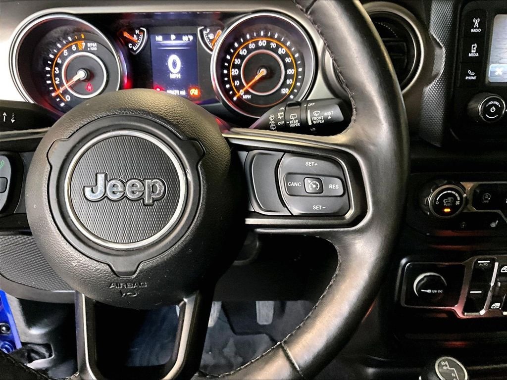 Used 2019 Blue Jeep Unlimited Sport S image 25