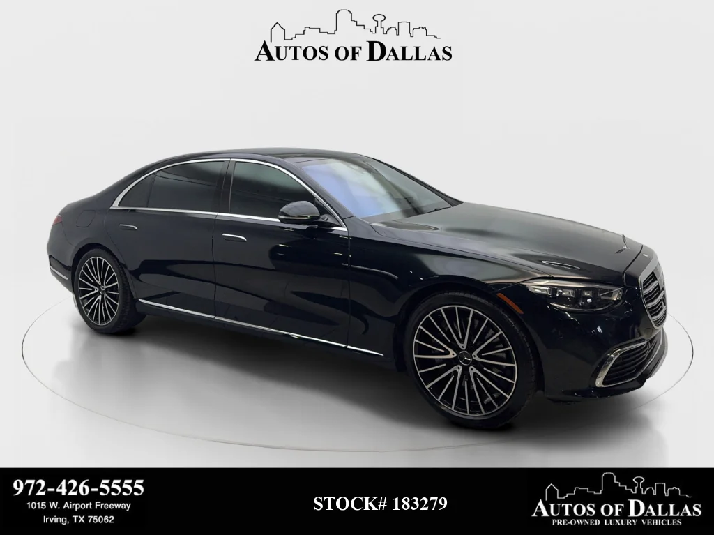 Used 2023 Green Mercedes-Benz S 500 image 1