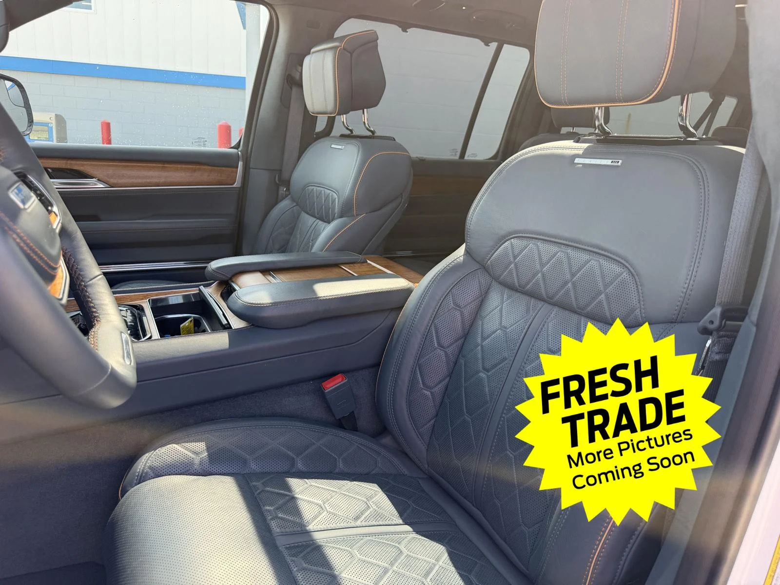 Used 2024 Bright White Clearcoat Jeep Series III image 12
