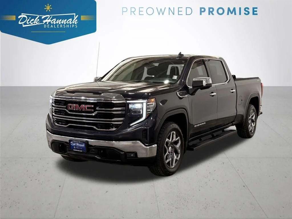 Used 2022 Silver GMC SLT image 1