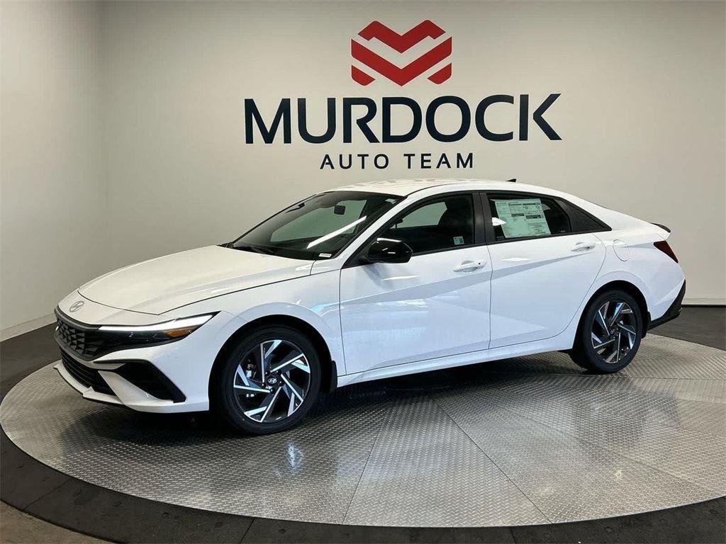 New 2025 Serenity White Hyundai SEL Sport image 1