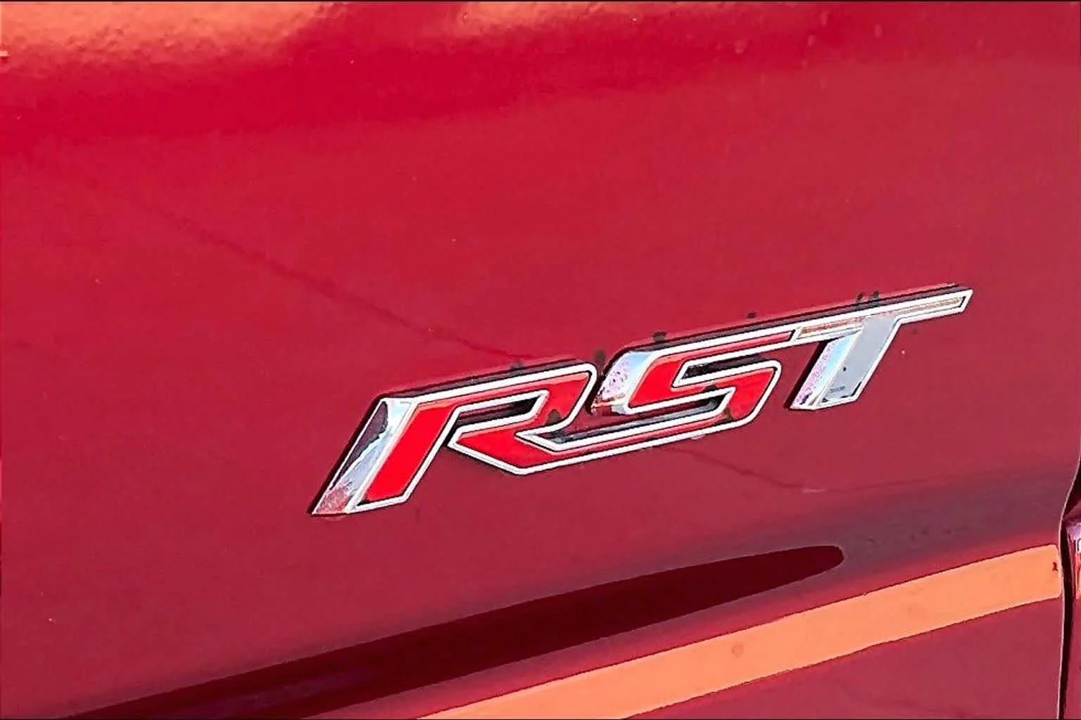 Used 2023 Radiant Red Tintcoat Chevrolet RST image 10