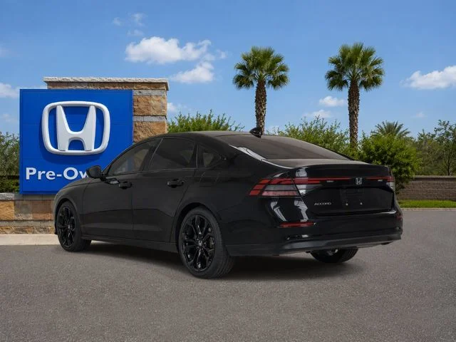 Certified Used 2025 Crystal Black Pearl Honda 1.5T SE image 4