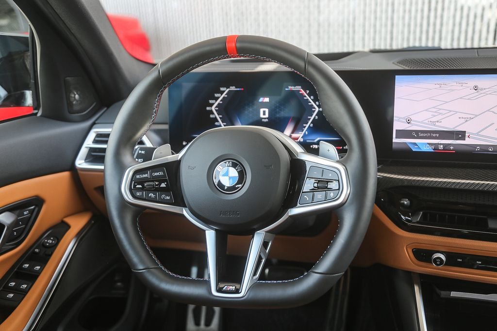 Used 2025 Vegas Red Metallic BMW M340i xDrive image 12
