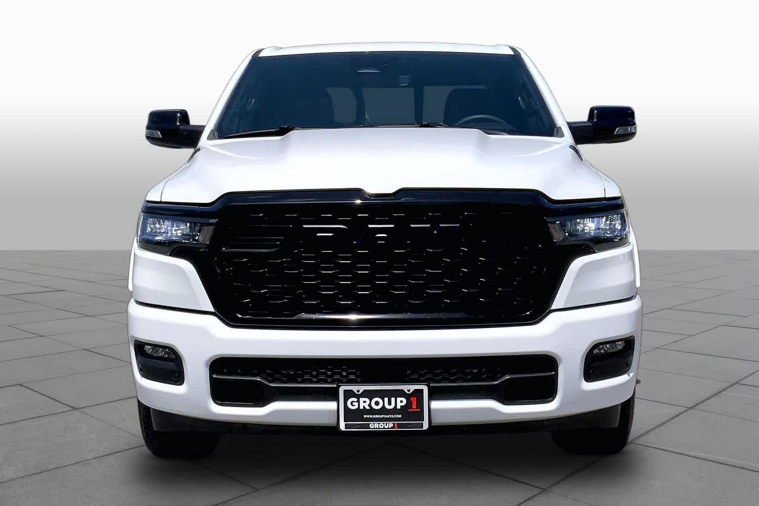 Used 2025 Bright White Clearcoat Ram Lone Star image 4