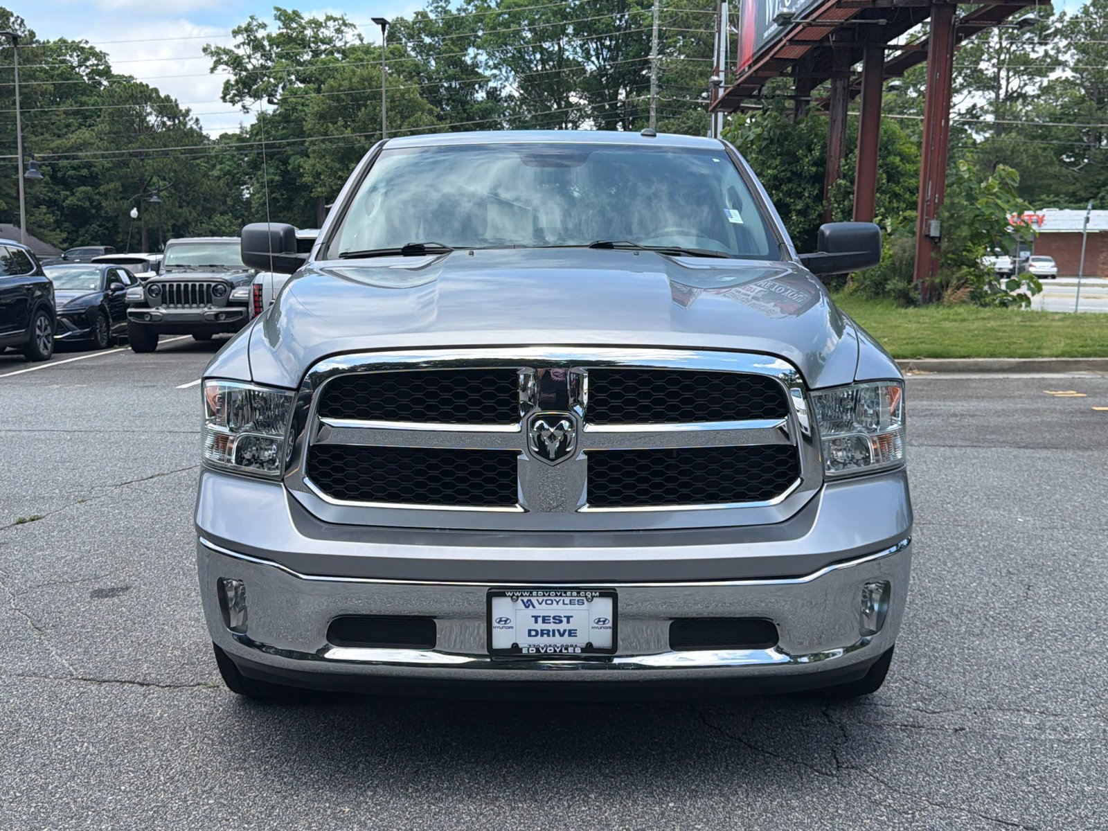Used 2020 Billet Silver Metallic Clearcoat Ram Tradesman image 4