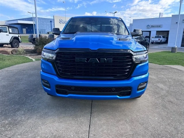New 2026 Hydro Blue Pearl-Coat Exterior Paint RAM Laramie image 2