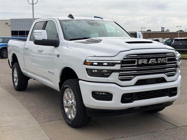 New 2027 Bright White Clear-Coat Exterior Paint RAM Laramie image 3