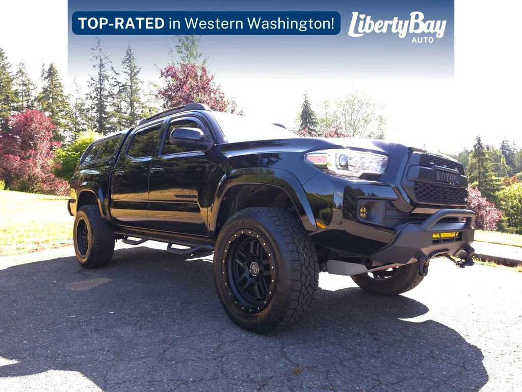 Used 2017 Black Toyota TRD Sport image 2