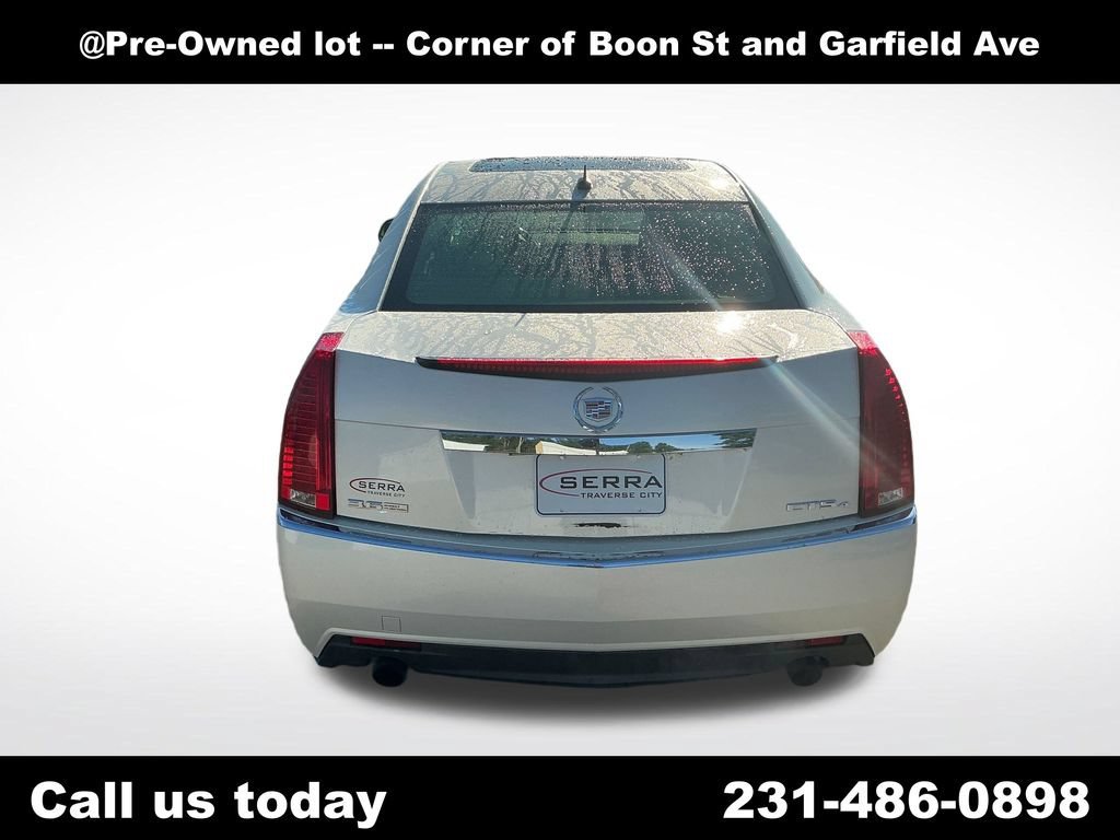 Used 2008 WHITE DIAMOND TRICOAT Cadillac AWD w/1SB image 4