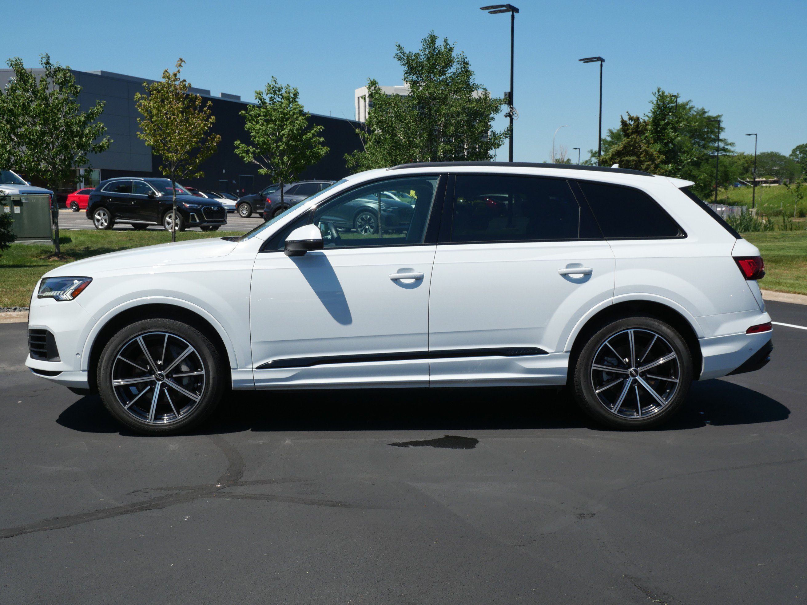 Used 2024 Glacier White Metallic Audi Premium Plus image 2