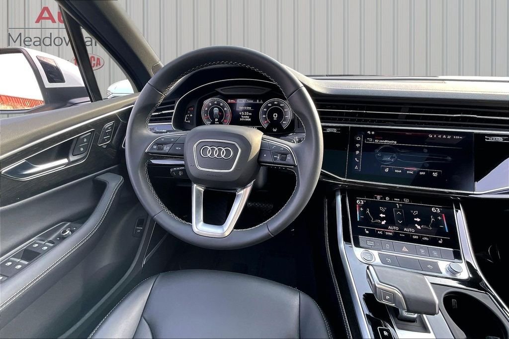 Used 2025 White Audi 55 Premium Plus image 8